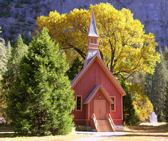 Exterior view of the chapel