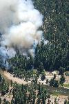 Yose Valley Prescribed Fire, aerial