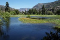 Poopenaut Valley is part of the final 5-mile segment of the Tuolumne Wild and Scenic River in Yosemite National Park.