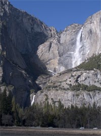 Yosemite Falls, February 16, 2006