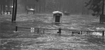 1997 flood in Lower River Campground.