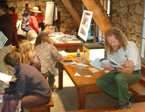 Public Meeting at Parsons Lodge, Tuolumne Meadows