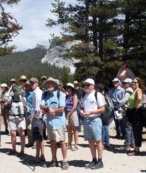Public Site Visit in Tuolumne Meadows.
