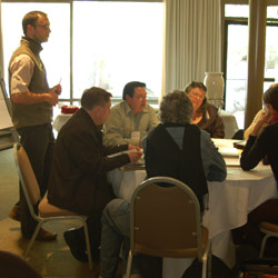 participants at a planning workshop participants at a planning workshop