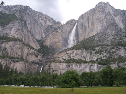 Yosemite Falls and Cook's Meadow
