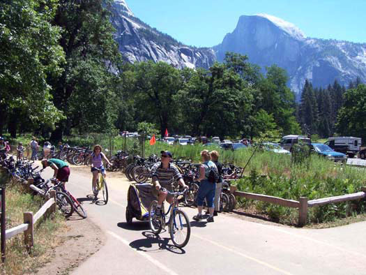 Yosemite is full of opportunity! Explore Yosemite by hiking or biking