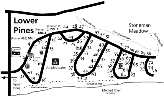 Lower Pines Campground