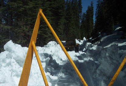 Plows working on Tioga Road
