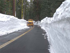 Plowing the Tioga Road