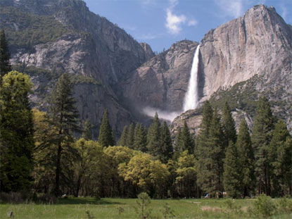Yosemite Falls and Cook's