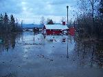 Image of flooded fire house