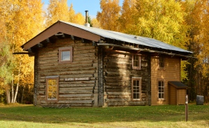 Slaven's Roadhouse was built in 1932 as a stopover for weary travelers on their Yukon River journey.