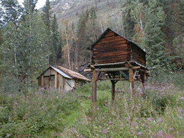 Nation Bluff Public Use Cabin was built in the early 1930's by Christopher Nation Bluff Public Use Cabin was built in the early 1930's by Christopher