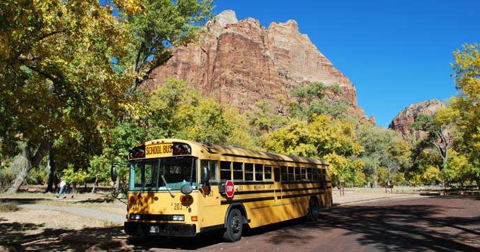 Field Trip in Zion Canyon.