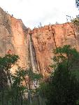 Temple of Sinawava waterfall