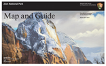 Zion Map and Guide 2011Winter