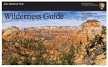 Zion Wilderness Guide 2013