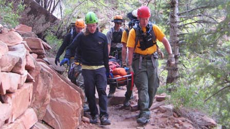 Search and rescue carry out