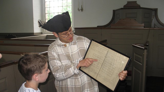 A field trip to Saint Paul's Church is a trip back in time.