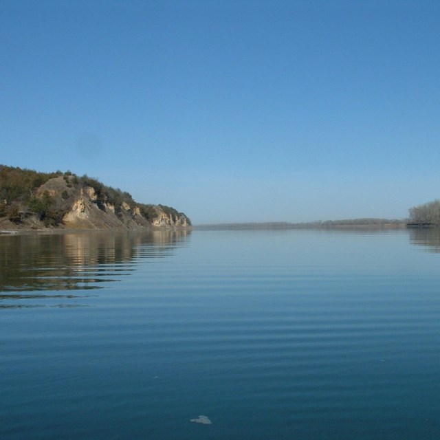 Nebraska bluffs above Sunshine Bottom