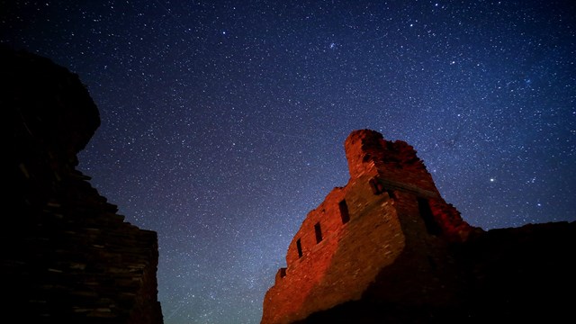 Stars and Milky Way over Abó