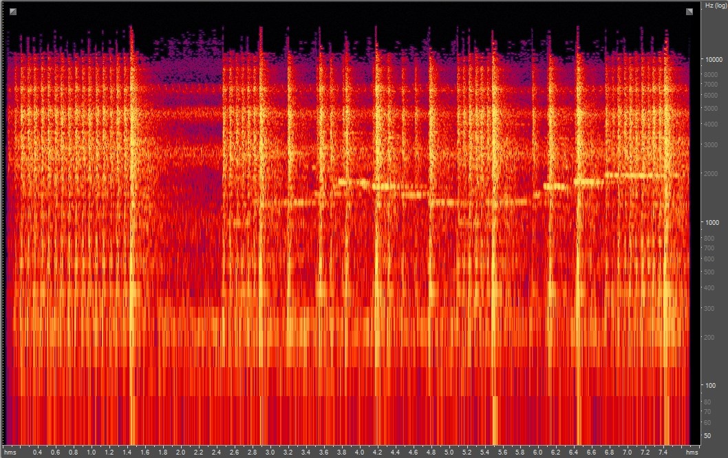 Spectrogram of jamboree