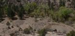 Tyuonyi Pueblo and Big Kiva from Frey Trail