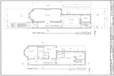 HABS drawing of Mary McLeod Bethune Council House