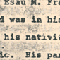 Obituary for Essau M. Franks