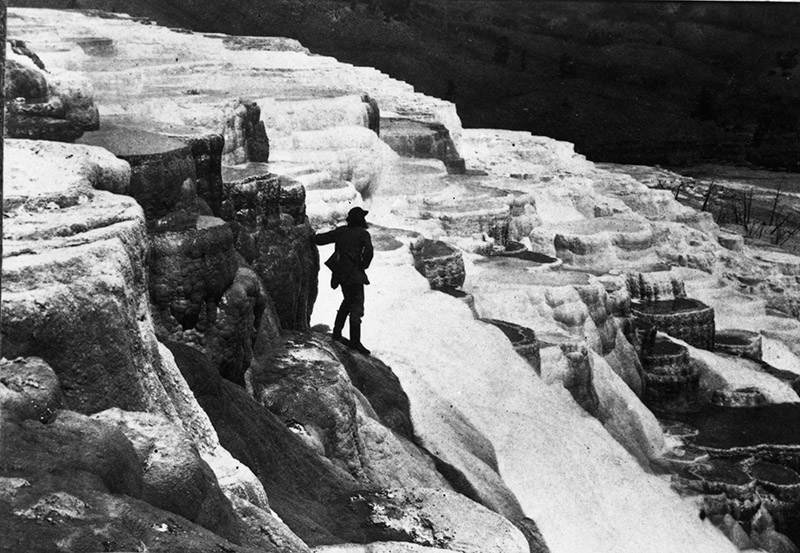 Thomas Moran on Mammoth Terraces