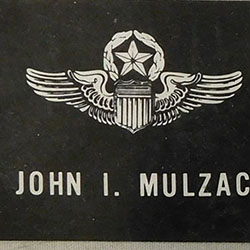 Photo of John Mulzac�s Name Tag