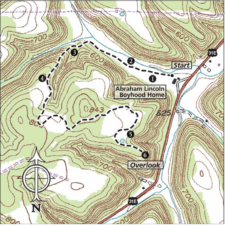 KC trail map