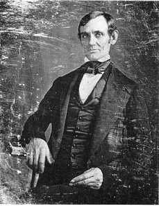 First known photograph of Lincoln