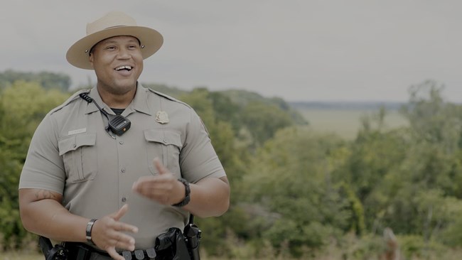 Park Ranger Timothy McElwain, Natchez Trace Parkway Park Ranger Timothy McElwain, Natchez Trace Parkway
