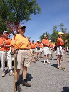 Eileen in 4th of July parade