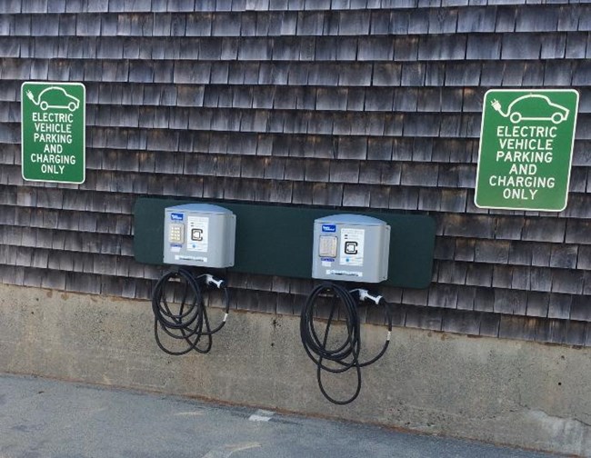 charging station at HQ