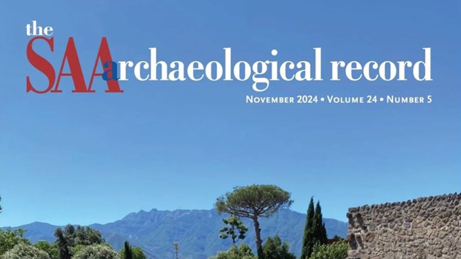Thumbnail image for an archeology magazine cover