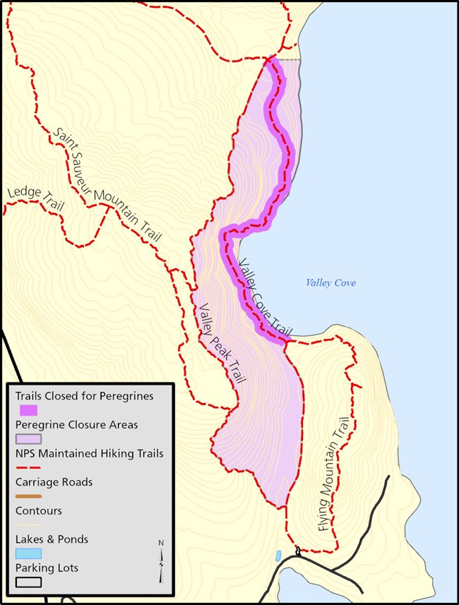 Valley Cove Map of Valley Cove closure