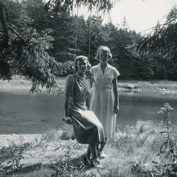 Barbara Patterson and her daughter, Louisa Patterson Malizia.