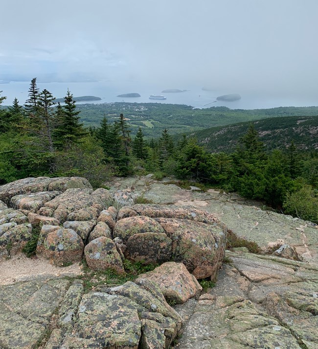 Hawk Watch site on Cadillac Mountain Hawk Watch site on Cadillac Mountain