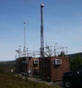 Acadia's air quality monitoring site