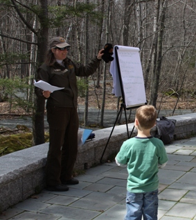 Joanne Kellner at National Junior Ranger Day