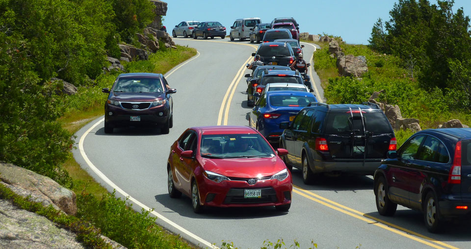 Traffic Congestion on Cadillac Mountain Traffic Congestion on Cadillac Mountain