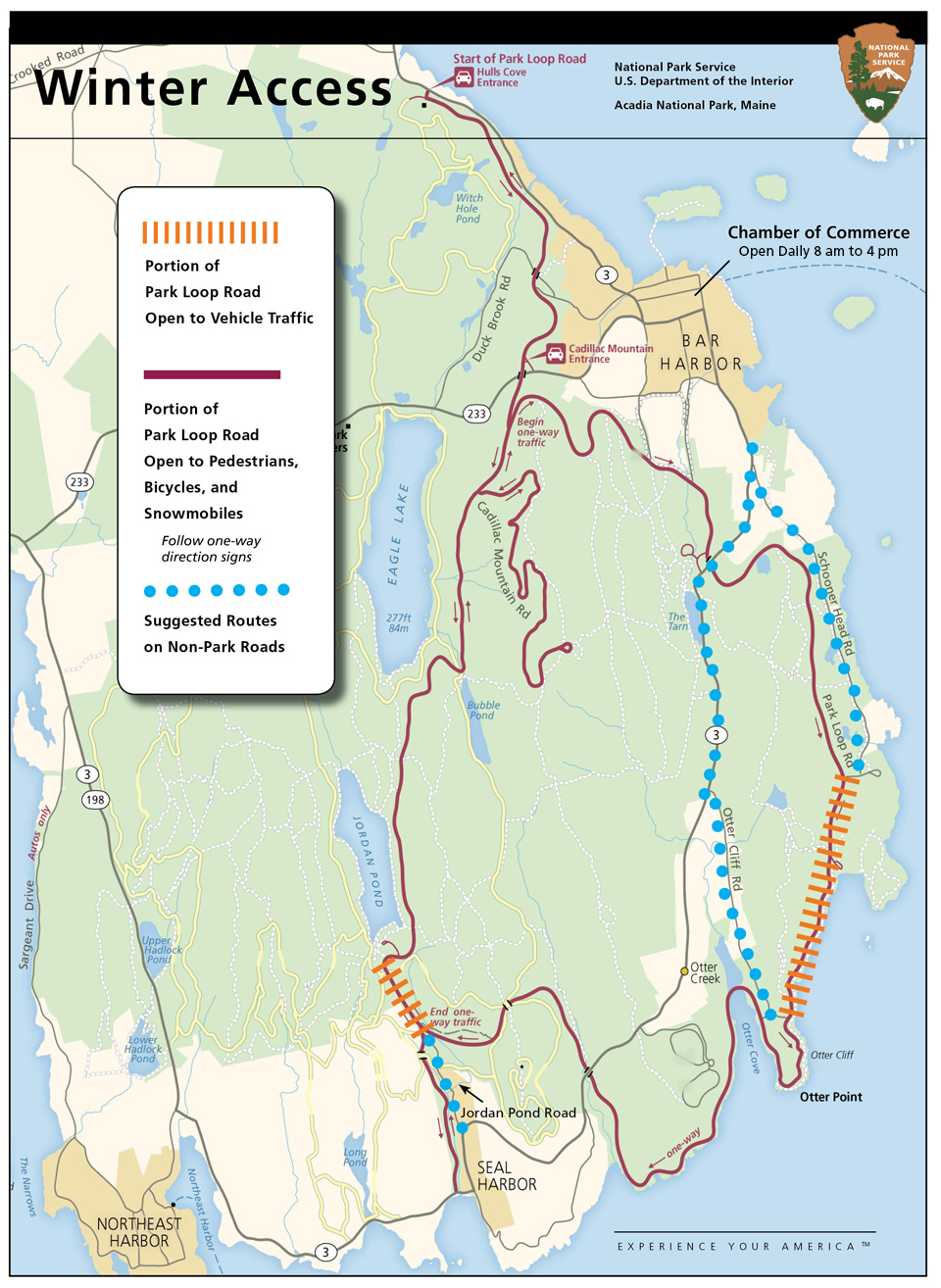acadia national park maine map Maps Acadia National Park U S National Park Service acadia national park maine map