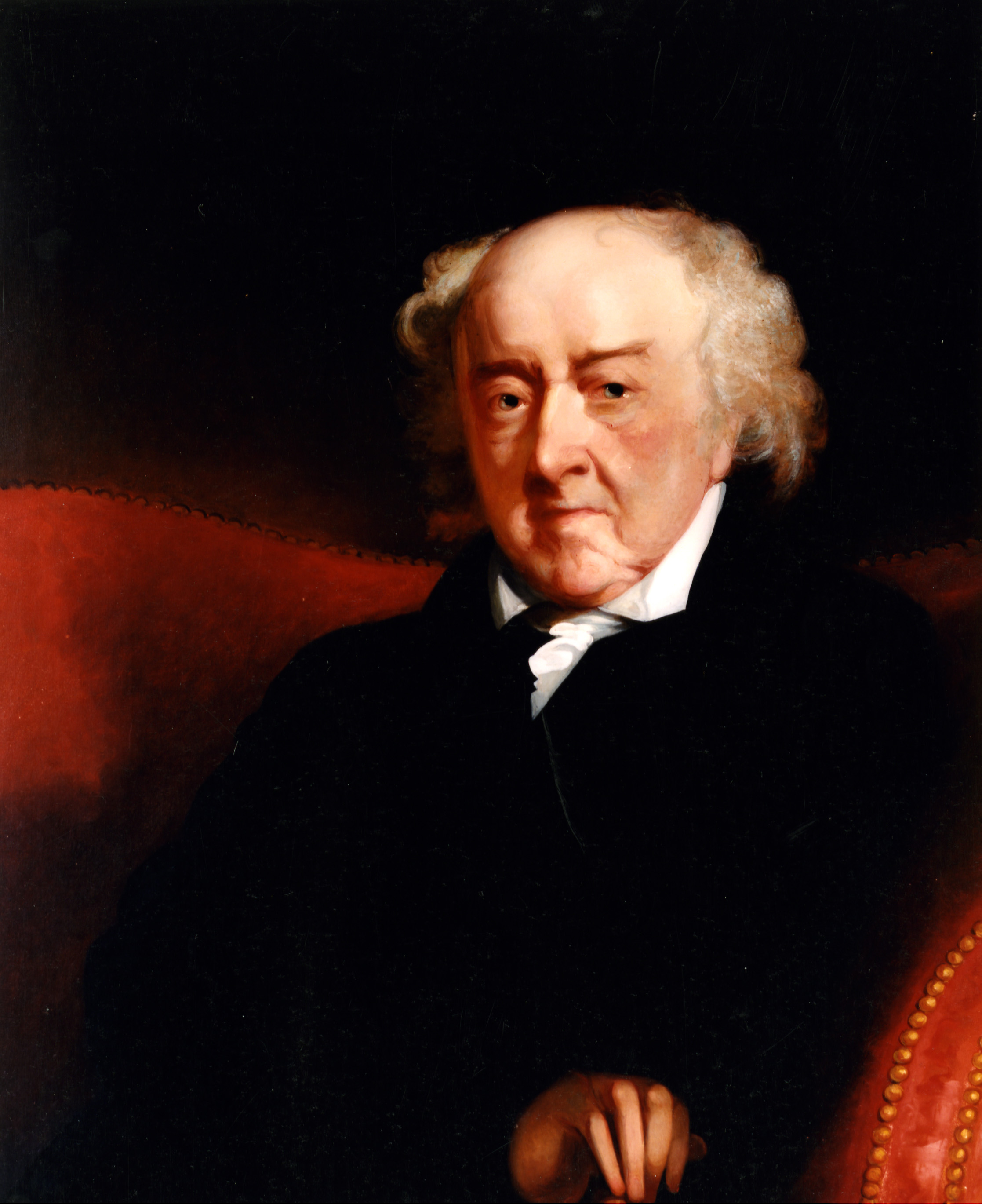 john adams on benjamin harrisons "pleasantries"?