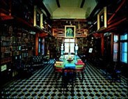 Inside view of the Stone Library