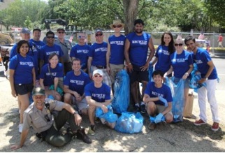 Volunteers and Ranger July 4th Parade
