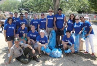 Volunteers and Ranger July 4th Parade