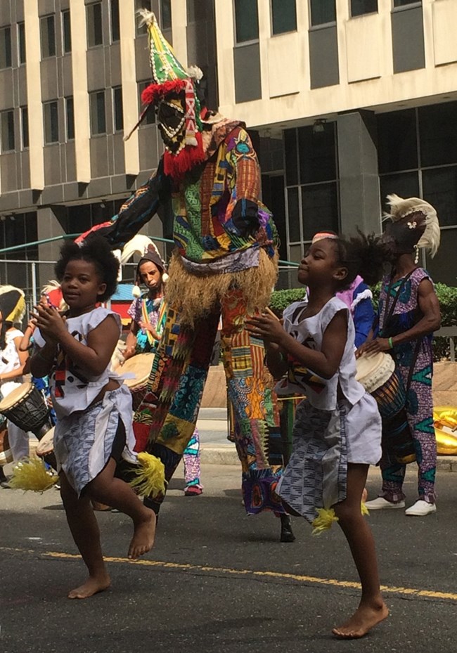 Street dancers