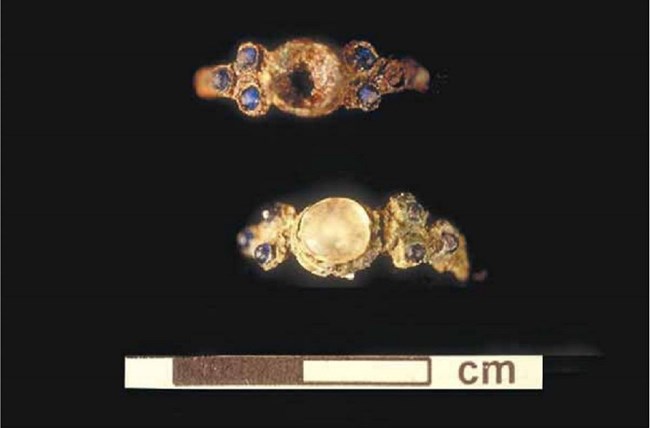 Rings found with Burial 310 and 242